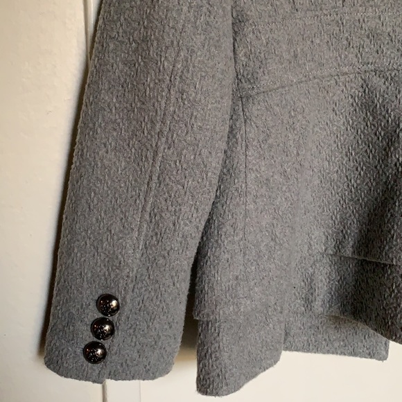 Jessica Simpson Double-Breasted Boucle Pea Coat - Picture 7 of 10